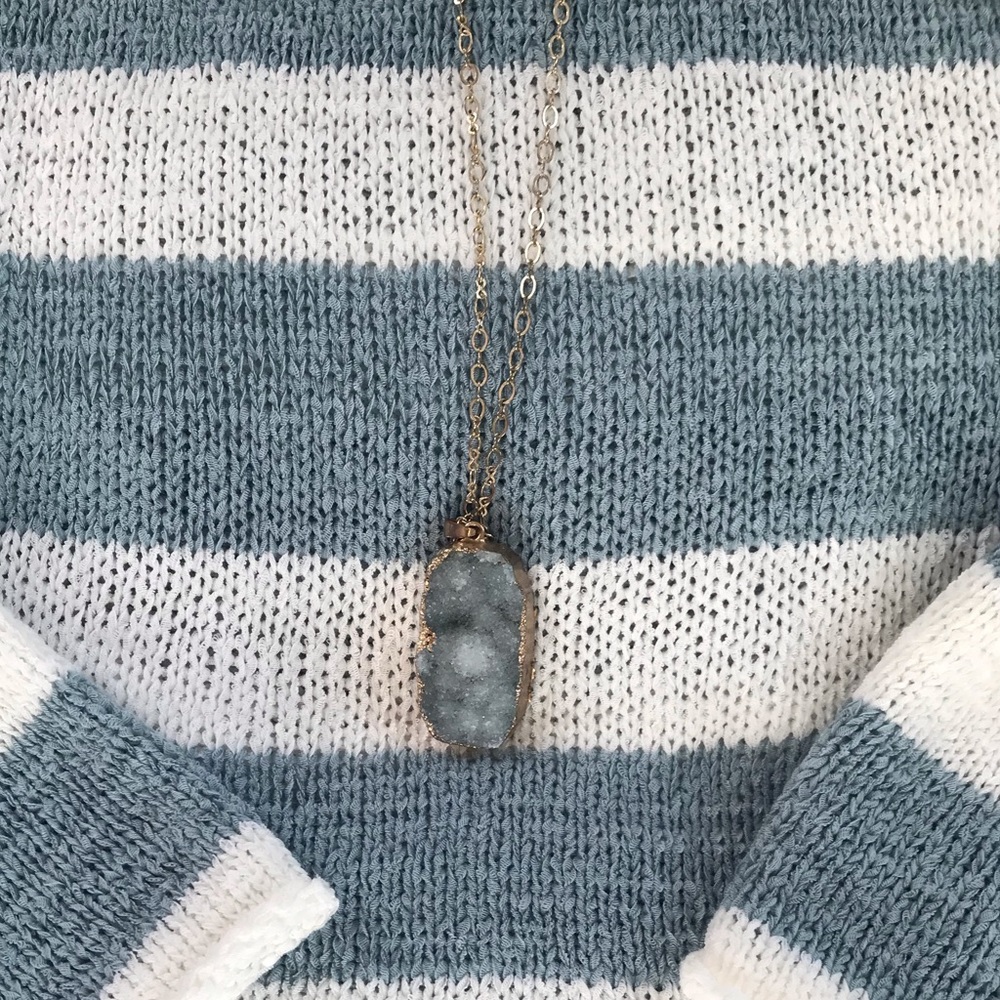 ✅ The Limited Geode Pendant Necklace - Picture 5 of 5